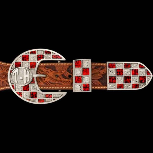 Topanga Custom Three Piece Buckle Set